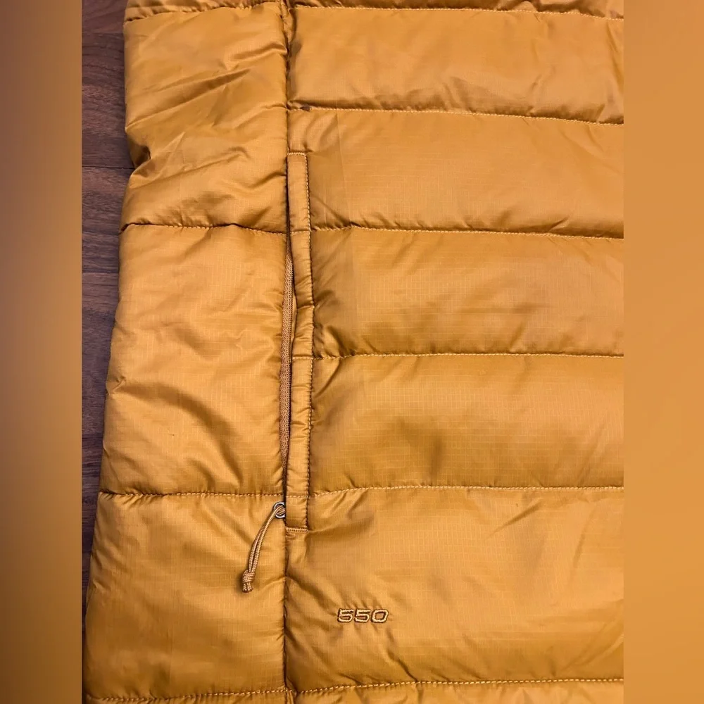 The North Face Men's Mustard Yellow Puffer Vest